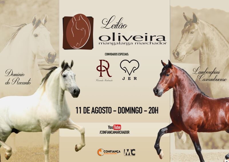 LEILÃO OLIVEIRA E CONVIDADOS ESPECIAIS FAZENDA REDENÇÃO E HARAS JER